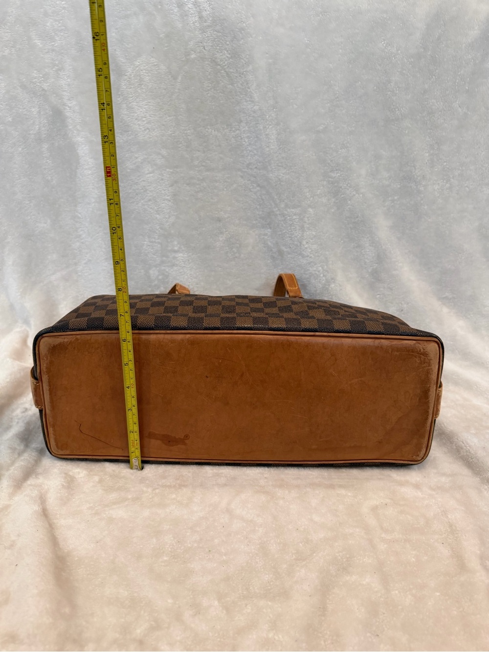 Vintage Louis Vuitton Columbine Tote Bag in the Damier Ebene canvas - Picture 5 of 9